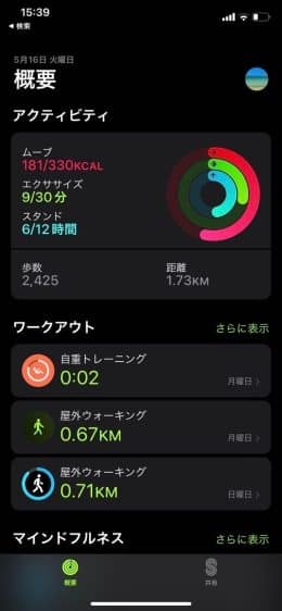 健康管理機能